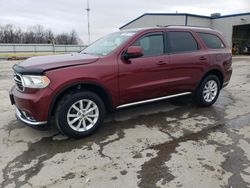 Salvage cars for sale at Rogersville, MO auction: 2019 Dodge Durango SXT