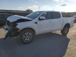 Salvage cars for sale at Orlando, FL auction: 2020 Ford Ranger XL