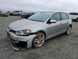 Salvage cars for sale at Antelope, CA auction: 2017 Volkswagen Golf S