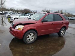 Salvage cars for sale at Woodburn, OR auction: 2008 KIA Sorento EX