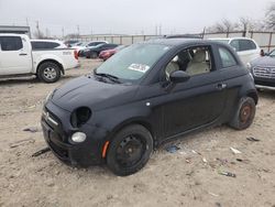 Salvage cars for sale at Haslet, TX auction: 2012 Fiat 500 POP