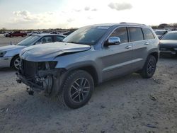 Salvage cars for sale at San Antonio, TX auction: 2017 Jeep Grand Cherokee Limited