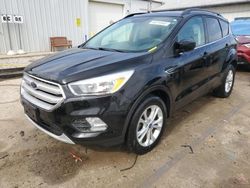 Salvage cars for sale from Copart Pekin, IL: 2018 Ford Escape SE