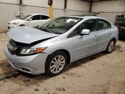 Honda salvage cars for sale: 2012 Honda Civic EXL