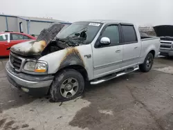 Salvage trucks for sale at Tulsa, OK auction: 2002 Ford F150 Supercrew