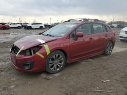 Salvage cars for sale from Copart Indianapolis, IN: 2014 Subaru Impreza Sport Premium