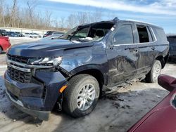 Salvage cars for sale at Leroy, NY auction: 2022 Chevrolet Tahoe K1500 LS