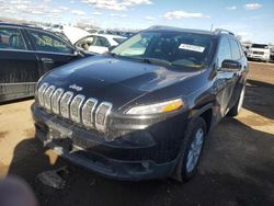 Jeep salvage cars for sale: 2015 Jeep Cherokee Latitude