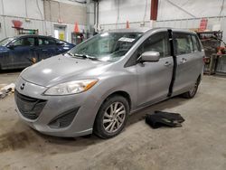 Salvage cars for sale from Copart Mcfarland, WI: 2012 Mazda 5