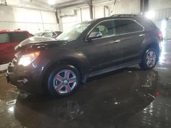 Salvage cars for sale at Franklin, WI auction: 2015 Chevrolet Equinox LTZ