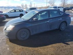 Salvage cars for sale from Copart Montreal Est, QC: 2013 Nissan Sentra S