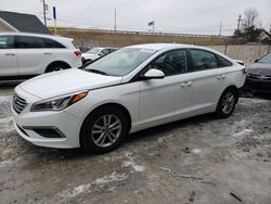 Salvage cars for sale at Northfield, OH auction: 2017 Hyundai Sonata SE