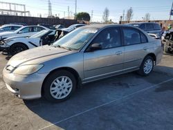 Salvage cars for sale at Wilmington, CA auction: 2004 Honda Civic LX