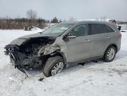 Salvage cars for sale at Columbia Station, OH auction: 2017 KIA Sorento LX