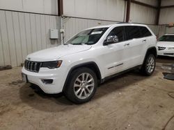 Salvage cars for sale at Pennsburg, PA auction: 2017 Jeep Grand Cherokee Limited