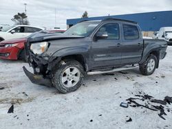 Salvage trucks for sale at Woodhaven, MI auction: 2014 Toyota Tacoma Double Cab