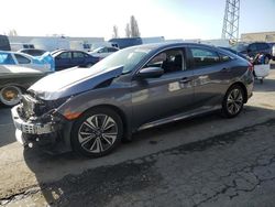 Salvage cars for sale at Hayward, CA auction: 2017 Honda Civic EX