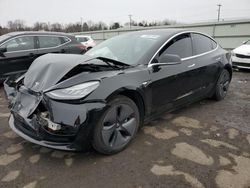 Salvage cars for sale at Pennsburg, PA auction: 2018 Tesla Model 3