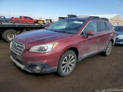 Carros con verificación Run & Drive a la venta en subasta: 2015 Subaru Outback 2.5I Limited