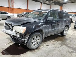 Salvage cars for sale at Rocky View County, AB auction: 2003 Toyota Highlander Limited