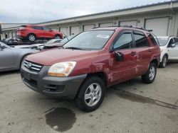 KIA Sportage salvage cars for sale: 2008 KIA Sportage LX