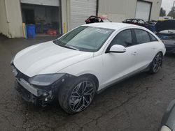 Salvage cars for sale at Woodburn, OR auction: 2023 Hyundai Ioniq 6 SEL