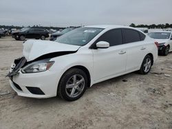 Salvage cars for sale at Houston, TX auction: 2016 Nissan Sentra S