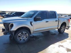 Salvage cars for sale at Grand Prairie, TX auction: 2022 Ford F150 Supercrew