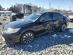 Salvage cars for sale at Mebane, NC auction: 2015 Honda Accord Touring Hybrid