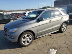 Mercedes-Benz salvage cars for sale: 2014 Mercedes-Benz ML 350 Bluetec