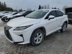 Salvage cars for sale at Bowmanville, ON auction: 2017 Lexus RX 350 Base