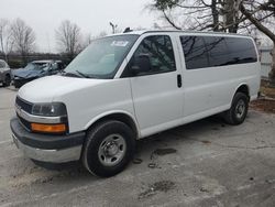 Salvage trucks for sale at Lexington, KY auction: 2017 Chevrolet Express G3500 LT