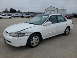 Salvage cars for sale at Nampa, ID auction: 2000 Honda Accord EX