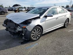 Salvage cars for sale at Rancho Cucamonga, CA auction: 2017 Hyundai Sonata Sport