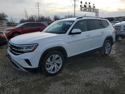 Volkswagen Atlas se salvage cars for sale: 2021 Volkswagen Atlas SE