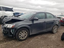 Salvage cars for sale at Houston, TX auction: 2017 Chevrolet Sonic LT