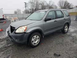 Salvage cars for sale at Gastonia, NC auction: 2006 Honda CR-V LX