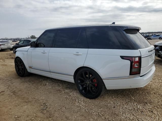 2016 Land Rover Range Rover Supercharged