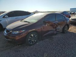 Salvage cars for sale at Phoenix, AZ auction: 2014 Honda Civic EX