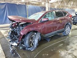 Salvage cars for sale at Woodhaven, MI auction: 2019 Honda CR-V EXL