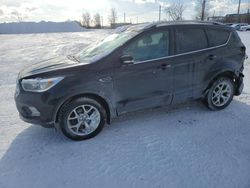 Salvage cars for sale from Copart Montreal Est, QC: 2017 Ford Escape Titanium