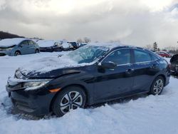 Salvage cars for sale at West Warren, MA auction: 2017 Honda Civic LX