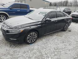 Salvage cars for sale at Wayland, MI auction: 2019 Honda Accord Hybrid EXL