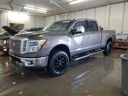 Salvage cars for sale at Madisonville, TN auction: 2016 Nissan Titan XD SL