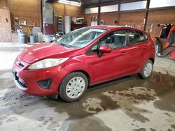 Salvage cars for sale at Ebensburg, PA auction: 2012 Ford Fiesta SE