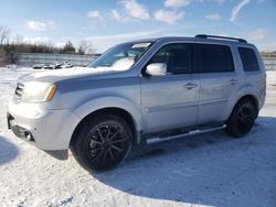 Salvage cars for sale at Columbia Station, OH auction: 2012 Honda Pilot Touring