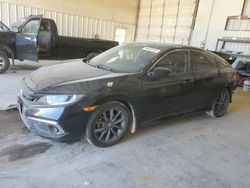 Salvage cars for sale at Abilene, TX auction: 2019 Honda Civic EX