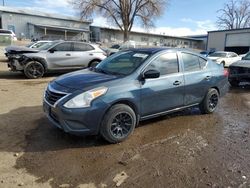 Nissan salvage cars for sale: 2017 Nissan Versa S