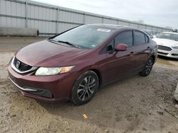 Salvage cars for sale at Kansas City, KS auction: 2013 Honda Civic EX