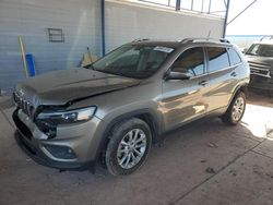 Salvage cars for sale from Copart Phoenix, AZ: 2019 Jeep Cherokee Latitude